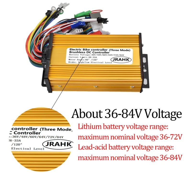 JRAHK 36V-84V 600W-1000W 20A-26A 48V BLDC Controller 06