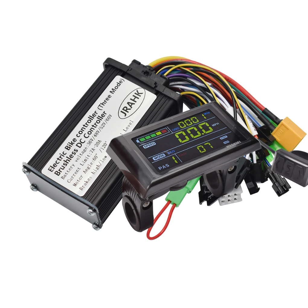 JRAHK 36V-60V 250W-400W 7A-20A 48V BLDC контроллер 01