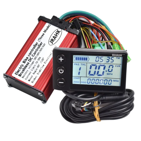 JRAHK 36V-60V 250W-400W 7A-20A 48V BLDC Controller 02