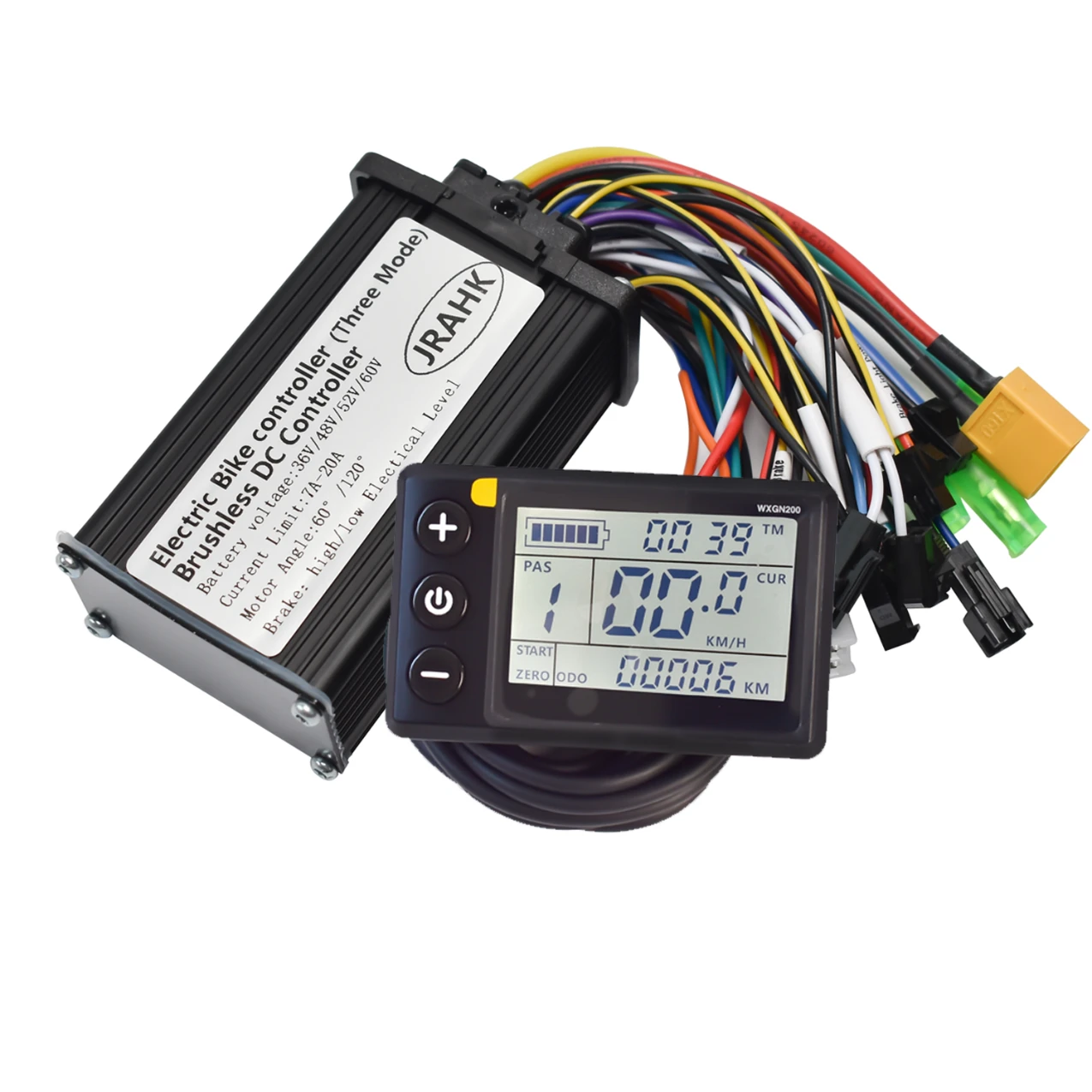 JRAHK 36V-60V 250W-400W 7A-20A 48V BLDC контроллер 03