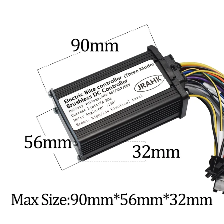 JRAHK 36V-60V 250W-400W 7A-20A 48V BLDC контроллер 05