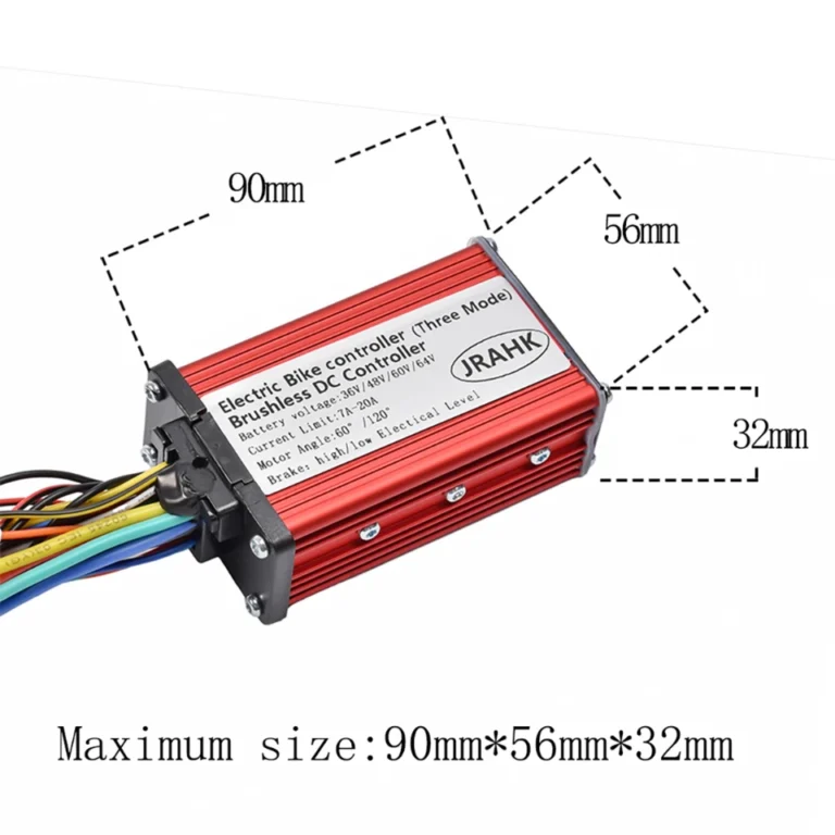 JRAHK 36V-60V 250W-400W 7A-20A 48V BLDC контроллер 07