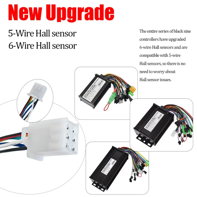 JRAHK 36V-60V 250W-400W 7A-20A 48V BLDC контроллер 07