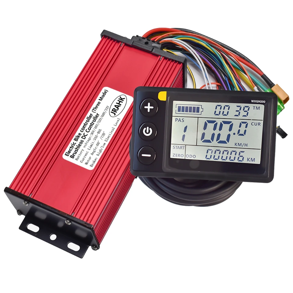 JRAHK 36V-72V 1000W-2000W 34A-40A 48V 1000W 60V 1500W BLDC Controller Kit 03