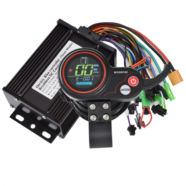 JRAHK 36V-72V 400W-600W 20A-26A 48V 500W BLDC Controller Kit 03
