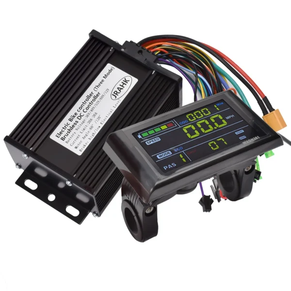 JRAHK 36V-72V 400W-600W 20A-26A 48V 500W BLDC Controller Kit 06