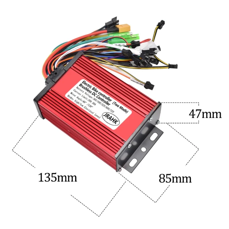 JRAHK 36V-72V 400W-600W 20A-26A 60V 500W BLDC Controller Kit 03