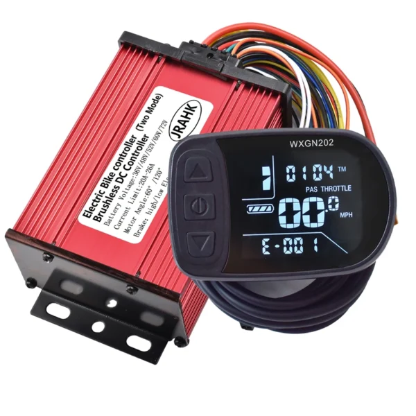 JRAHK 36V-72V 400W-600W 20A-26A 60V 500W BLDC Controller Kit 06