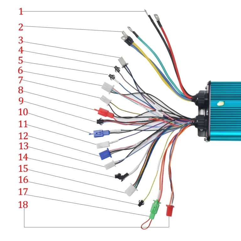 JRAHK 48V-84V 3000W 50A 60V BLDC Controller 1